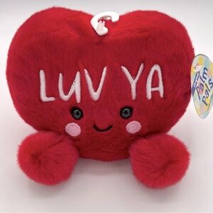 Palm Pals 3.5” Luv Ya the Red Valentines Candy Heart